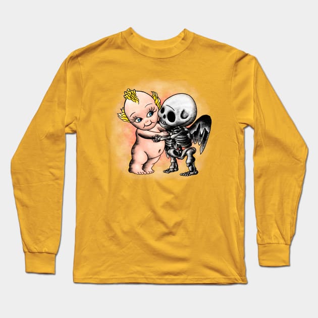 Dance With Death Long Sleeve T-Shirt by FullTuckBoogie